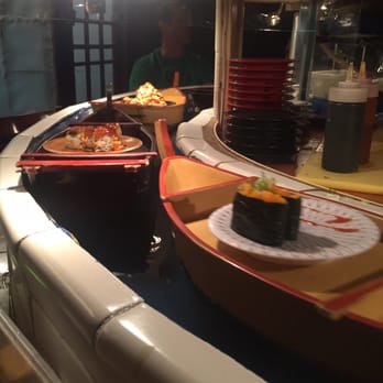 Katana - I liked the way the sushi was floating around on the boat that was cool - Sushi Bars Near Me - Miami Beach, Florida Katana - I liked the way the sushi was floating around on the boat that was cool - Sushi Bars Near Me - Miami Beach, Florida