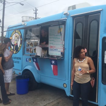 Lone Star Samwiches - a blue food truck - Food Trucks Near Me - Houston, Texas Lone Star Samwiches - a blue food truck - Food Trucks Near Me - Houston, Texas