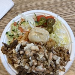 GazaKjøkken - Mixed shoarma plate