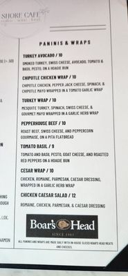 Menu photo 6 Shore Cafe Port Aransas, TX Menu photo 6 Shore Cafe Port Aransas, TX