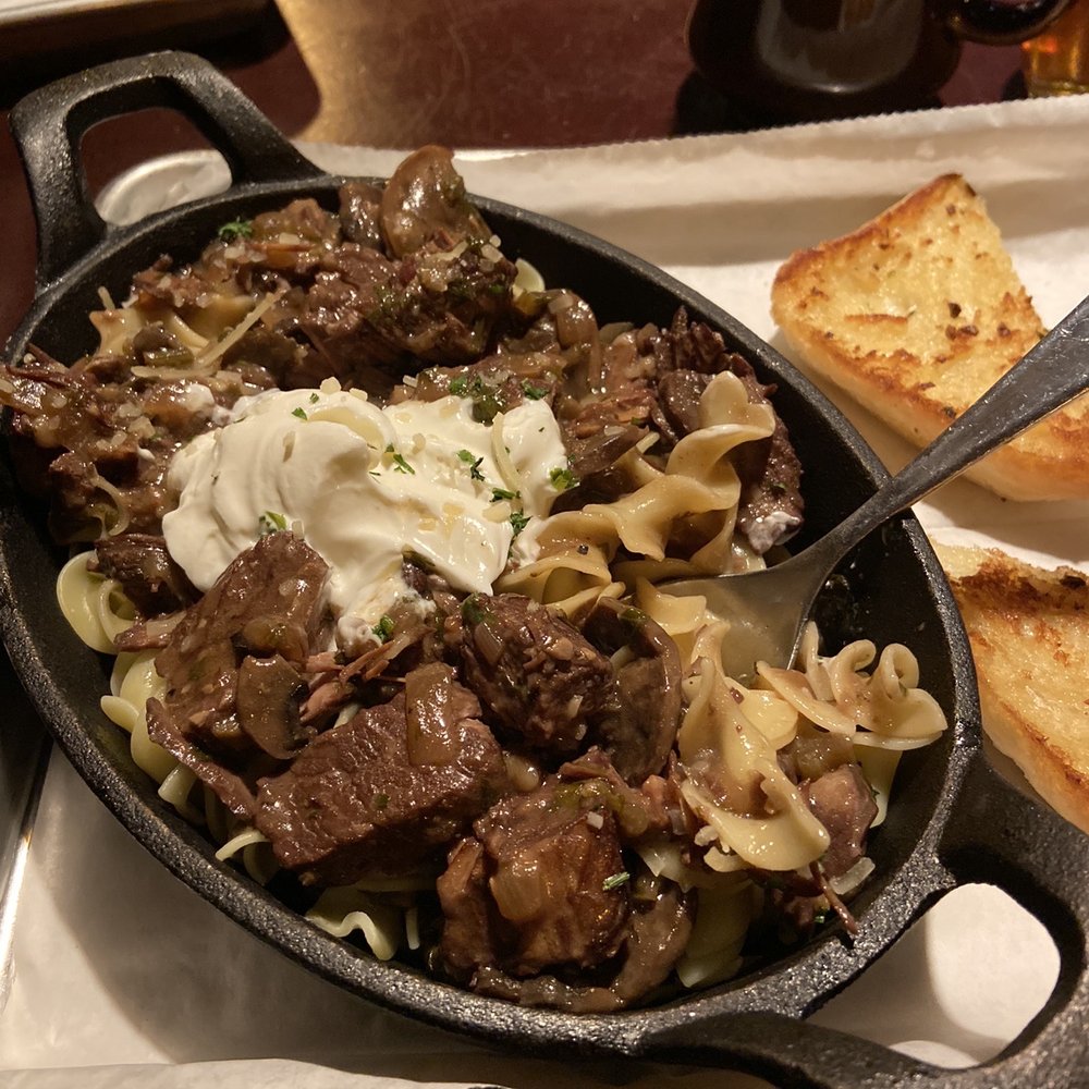 Moxie's Spirits & Dining - Beef Stroganoff...very delicious. The meat just fell apart. - American Near Me - Reno, Nevada