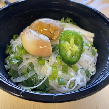 Saiga Vietnamese Eatery - Pho Noodle Soup no protein....added ramen egg - Vietnamese Near Me - Irvine, California Saiga Vietnamese Eatery - Pho Noodle Soup no protein....added ramen egg - Vietnamese Near Me - Irvine, California