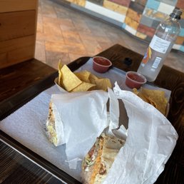 Burrito with steak,cheese,tomato,lettuce,Mexican rice and guac Burrito with steak,cheese,tomato,lettuce,Mexican rice and guac