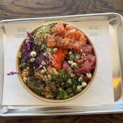 Pokébowl Station - Customized Poke Bowl (with salmon and tuna)