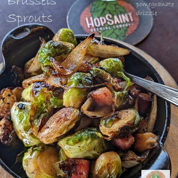 HopSaint Brewing - Roasted Brussels Sprouts - New American Near Me - Torrance, California