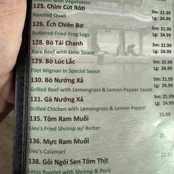 Lieu's Vietnamese Restaurant - friend recommends I try a few of these - Vietnamese Near Me - Fort Worth, Texas