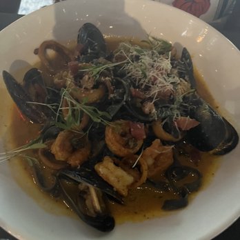 Pearl & Vine - Seafood pasta - New American Near Me - Katy, Texas