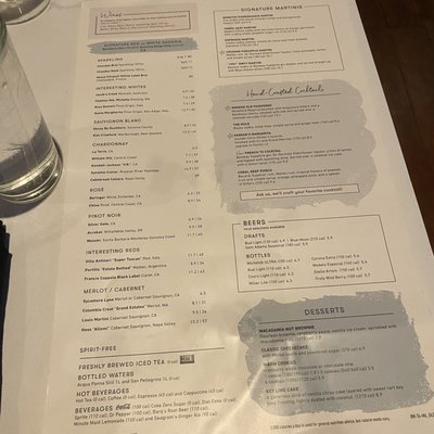 Menu photo 2 Restaurants Bonefish Grill Novi, MI