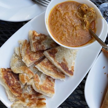 Burma Burma - Palata w/ Coconut Chicken Curry - Burmese Near Me - Dublin, California Burma Burma - Palata w/ Coconut Chicken Curry - Burmese Near Me - Dublin, California