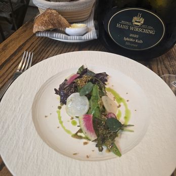 Les Petites Canailles - Asparagus Salad in a honey Truffle vinaigrette - French Near Me - Paso Robles, California Les Petites Canailles - Asparagus Salad in a honey Truffle vinaigrette - French Near Me - Paso Robles, California