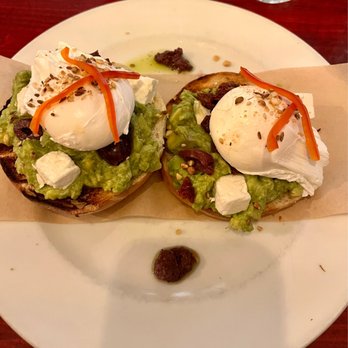 Milk Bar & Bistro - Mediterranean Benedict - American Near Me - Barcelona, B Milk Bar & Bistro - Mediterranean Benedict - American Near Me - Barcelona, B