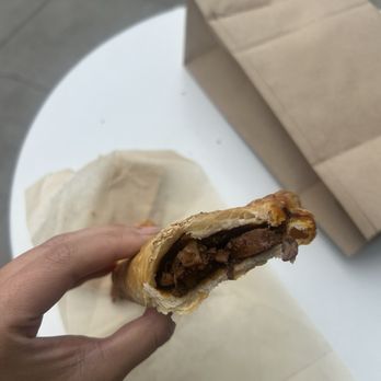 Gusto Bread - Mushroom Mole Empanada - Bakeries Near Me - Long Beach, California