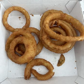 Buffalo Wild Wings - A large Oder of Onion rings. - Chicken Wings Near Me - Danbury, Connecticut