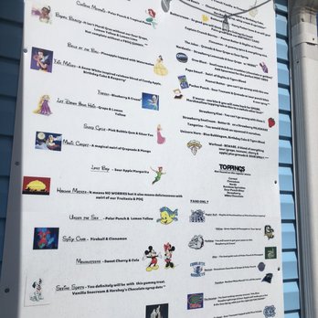 Pelicans Snoballs - Location Speciality Menu - Shaved Ice Near Me - Harrisburg, North Carolina