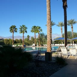 By the pool
