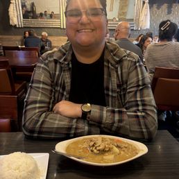 Always a pleasure coming back here. Enjoying some yellow curry with white rice! Happy to hear a new location has opened up in Pasadena.