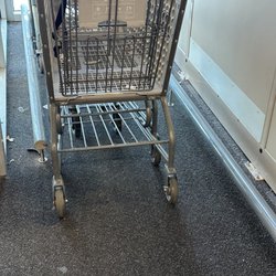 Office Depot - Trash in the carts