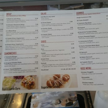 Extreme Hummus - Menu - Mediterranean Near Me - Citrus Heights, California Extreme Hummus - Menu - Mediterranean Near Me - Citrus Heights, California