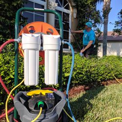 Briteview Window Cleaning - BriteView's Pure Water Cleaning system removes 100% of the impurities from your water, Leaving a spot free shine