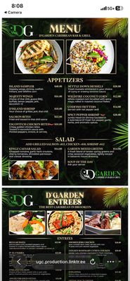 Menu photo 3 D’Garden Caribbean Bar & Grill Brooklyn, NY