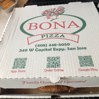Bona Pizza - Pizza Near Me - San Jose, California Bona Pizza - Pizza Near Me - San Jose, California