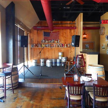 Spears Bourbon Burgers Beer - Here is the stage.  The groups are predominantly country. - New American Near Me - Wheeling, Illinois