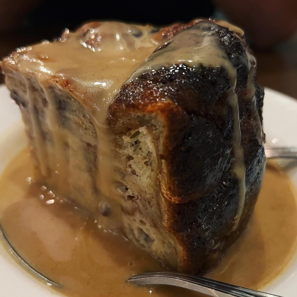 Half Shells - Bread pudding - Fish & Chips Near Me - Katy, Texas Half Shells - Bread pudding - Fish & Chips Near Me - Katy, Texas
