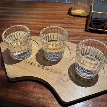 The X Pot - Sake flight - Asian Fusion Near Me - Las Vegas, Nevada The X Pot - Sake flight - Asian Fusion Near Me - Las Vegas, Nevada