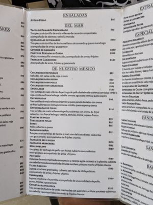 Menu photo 4 Girasoles Cozumel, ROO Menu photo 4 Girasoles Cozumel, ROO