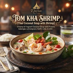 Tom Kha shrimp