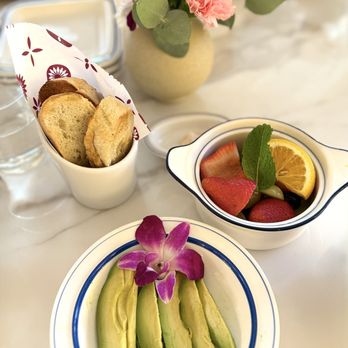 GIWA - 3 plant-based sides that made up my meal. There are other options available. - Breakfast & Brunch Near Me - Santa Clara, California
