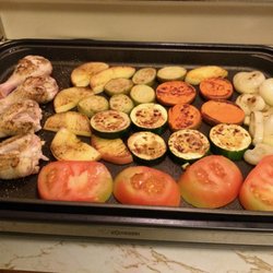 Langley Farm Market - ... the griddle prep's.