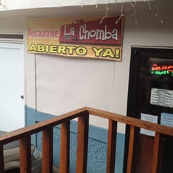 La Chomba - Front of Restaurant