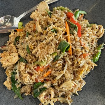 A Bite of Lao and Thai - Corinth - Basil Fried Rice - Laotian Near Me - Corinth, Texas