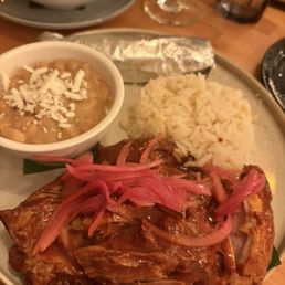 First time trying cochinita pibil, pretty good First time trying cochinita pibil, pretty good