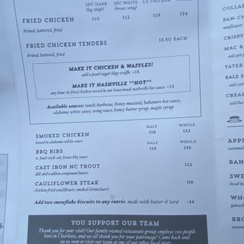 Haberdish - Menu - Southern Near Me - Charlotte, North Carolina Haberdish - Menu - Southern Near Me - Charlotte, North Carolina