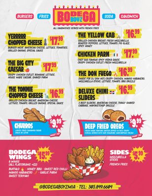 Menu photo 3 Bodega Boyz Miami, FL