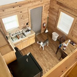 Jellystone Park Pelahatchie "Yogi on the Lake" - Inside Our Waterfront Yogi Bear Cabin