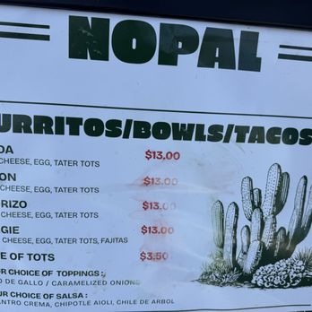 Taqueria Nopal - Menu - Caterers Near Me - Northridge , California Taqueria Nopal - Menu - Caterers Near Me - Northridge , California