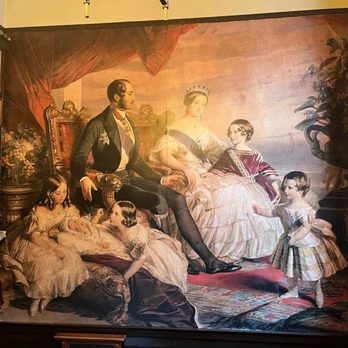 The Albert - Queen Victoria (1819-1901) and Prince Albert (1819-61) with Five of the Their Children, 1846 (colour engraving) by Franz Xavier - Pubs Near Me - London, XGL
