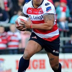 Atico Hair Studio - Tongan rugby league international fui fu moi moi making his debut with a wacky creation. Making his debut for the  leigh centurions