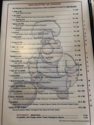Menu photo 2 Le Bel Helen Le Mans, 72