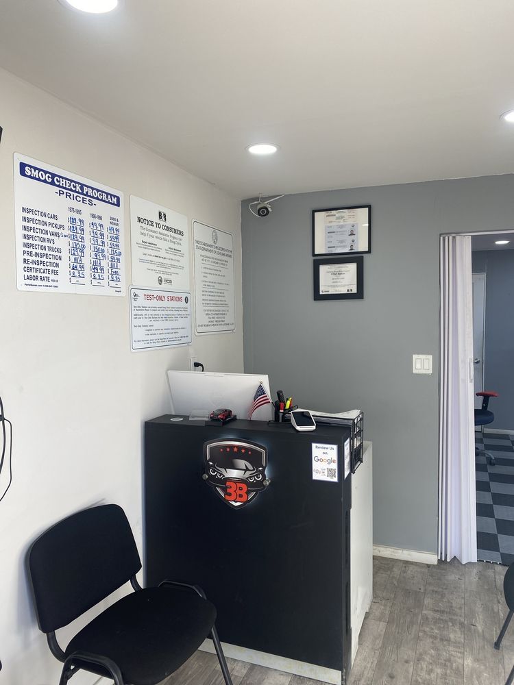 3B SMOG CHECK STATION Updated August 2024 4505B Clairemont Mesa