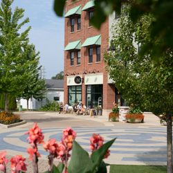 317 Coffee - Enjoy our beautiful patio area throughout the spring, summer, and early fall months - we love Harvey Street in downtown Hudsonville!