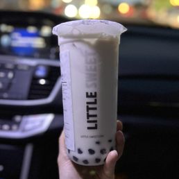 White Gourd Milk Tea w/ Boba White Gourd Milk Tea w/ Boba