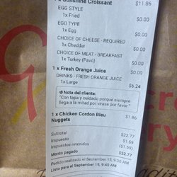 Pinecrest Bakery - Uber Eats Delivery Order