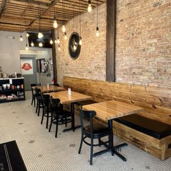 Cesaroni's Cafe and Deli - Seating, cool decor.