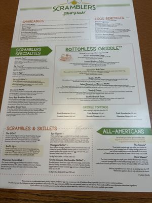 Menu photo 3 Scramblers Farmington Hills, MI Menu photo 3 Scramblers Farmington Hills, MI