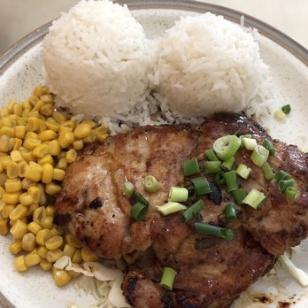 Jack's Restaurant - Teriyaki chicken with corn and rice - Breakfast & Brunch Near Me - Honolulu, Hawaii Jack's Restaurant - Teriyaki chicken with corn and rice - Breakfast & Brunch Near Me - Honolulu, Hawaii