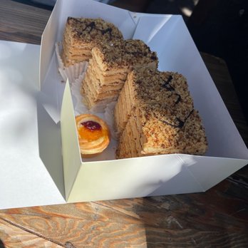 Cinderella - Four slices of Honey Cake - Bakeries Near Me - San Francisco, California Cinderella - Four slices of Honey Cake - Bakeries Near Me - San Francisco, California